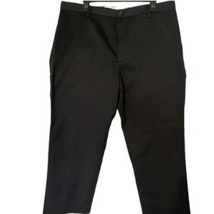 Dockers Blk Easy Khaki Flat Front Mens 36x29